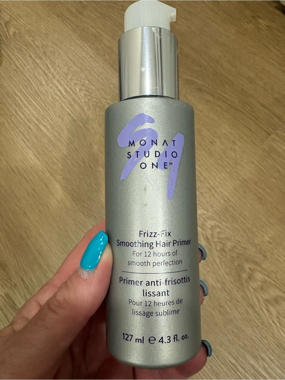 1 MONAT Frizz-Fix Smooth Hair Primer approx 3/4 full $10